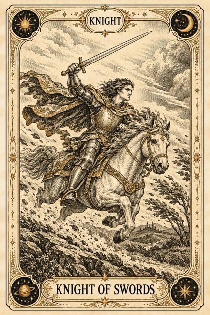 อัศวินดาบ — Knight of Swords