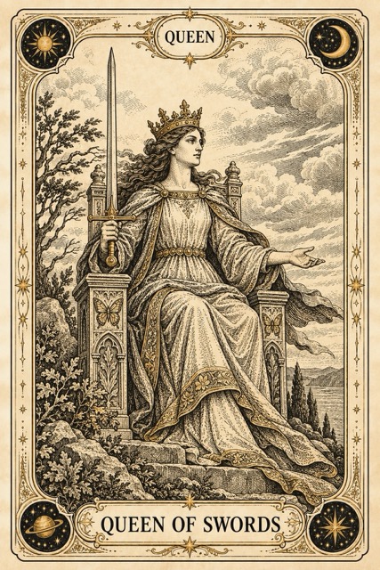ราชินีดาบ — Queen of Swords
